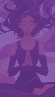 Aura Energy Mindfulness Meditation Spiritual Aesthetic Phone Wallpaper