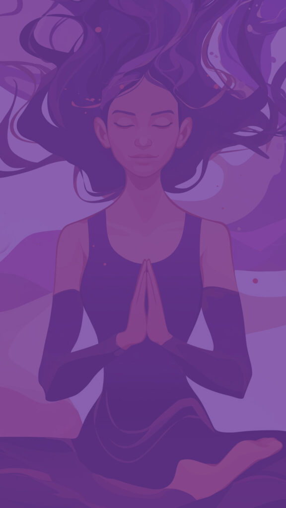 Aura Energy Mindfulness Meditation Spiritual Aesthetic Phone Wallpaper