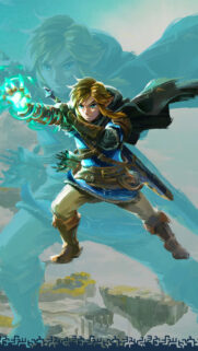 Link Tears of the Kingdom Fan Art Mobile Wallpaper