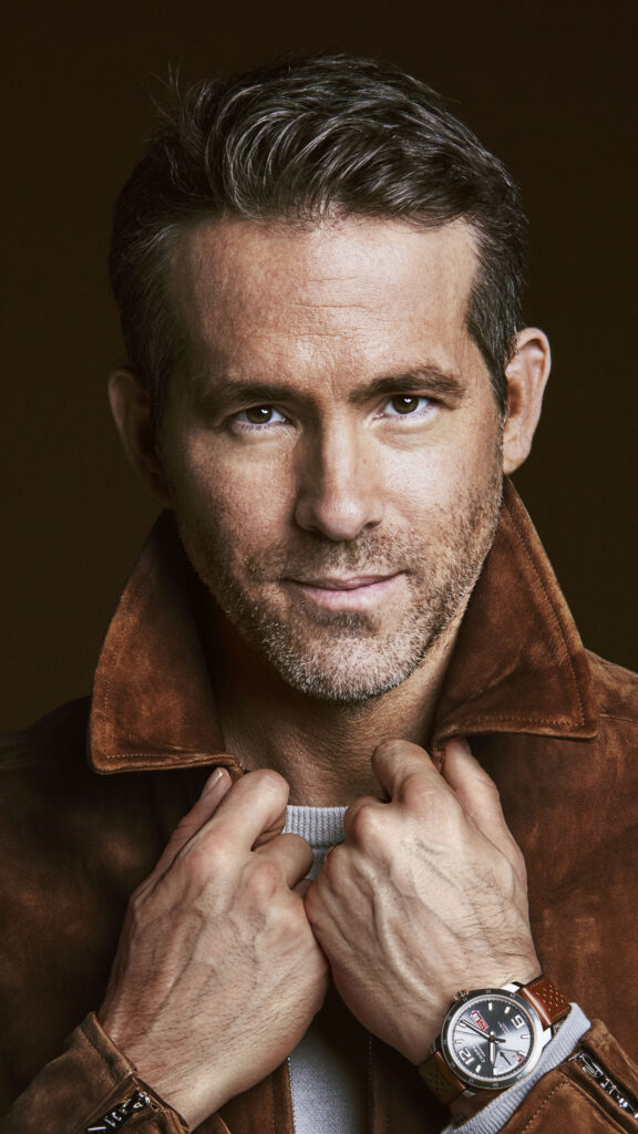 Ryan Reynolds Portrait 4K Mobile Wallpaper