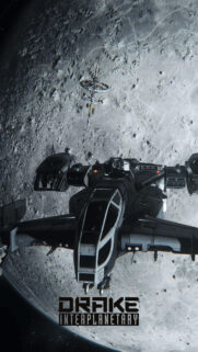 Drake Interplanetary Cutlass Space Ship Phone Wallpaper