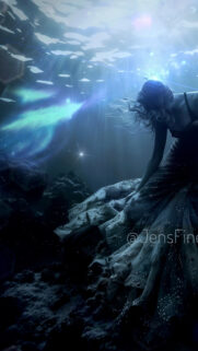 Pisces Zodiac Aesthetic Dreamy Underwater Ethereal Fantasy Wallpaper