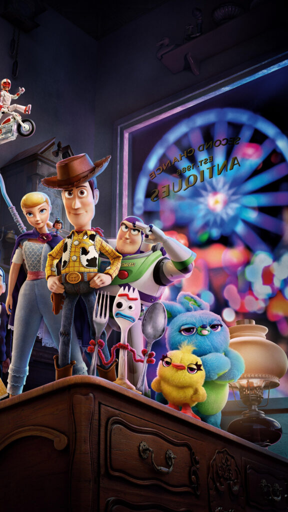 Toy Story 4 Characters Mobile Wallpaper