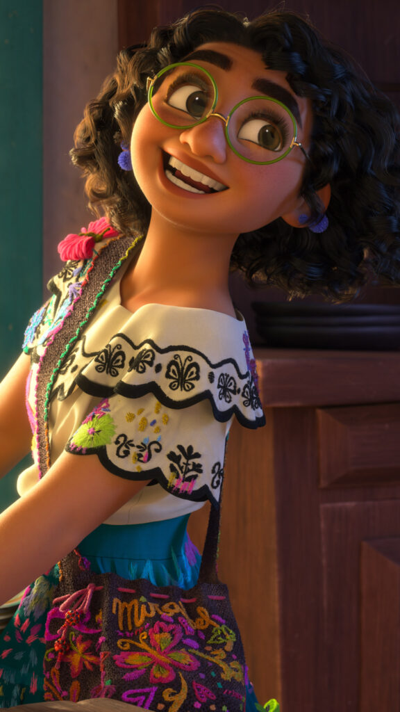 Mirabel Madrigal Close-up Animation Mobile Wallpaper