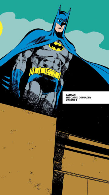 Batman Standing on a Rooftop Mobile Wallpaper