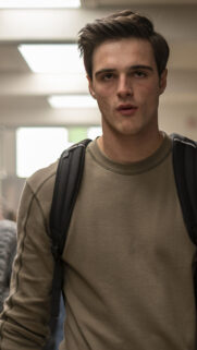 Jacob Elordi in Euphoria High School Hallway Mobile Wallpaper