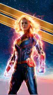 Captain Marvel Cinematic Cinematic Universe Mobile Wallpaper