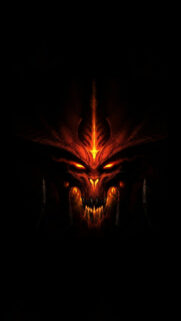 Diablo Demonic Face Fantasy Mobile Wallpaper