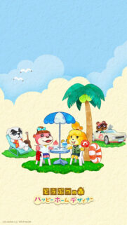 Animal Crossing Happy Home Designer Mobile Wallpaper