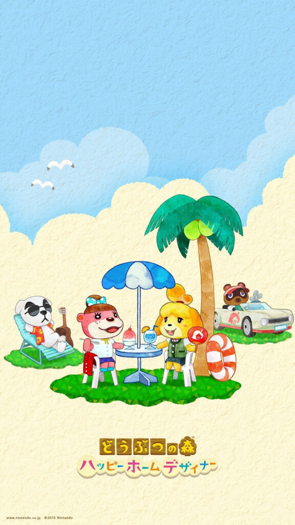 Animal Crossing Happy Home Designer Mobile Wallpaper