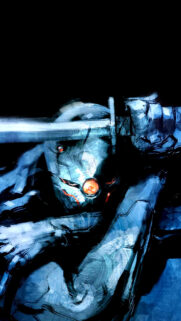 Cyborg Ninja Cyberpunk Warrior Mobile Wallpaper