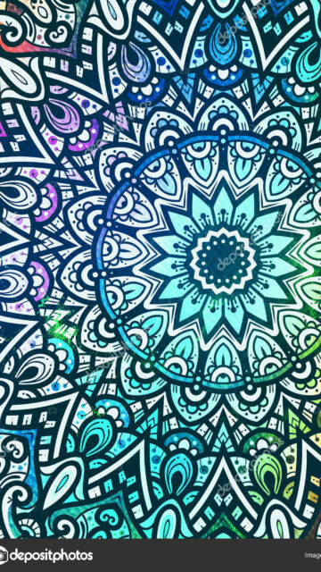 Divine Mandala Spiritual Energy Meditation Art HD Wallpaper