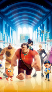 Wreck-It Ralph Characters Central Station Mobile Wallpaper