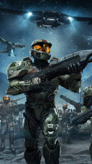 Master Chief Soldier Cinematic Halo Mobile Wallpaper
