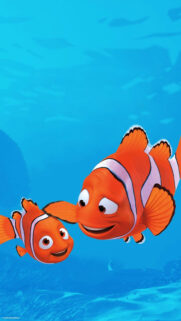Marlin and Nemo Finding Nemo Mobile Wallpaper