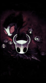 Hollow Knight Dark Aesthetic Game Art Mobile Wallpaper