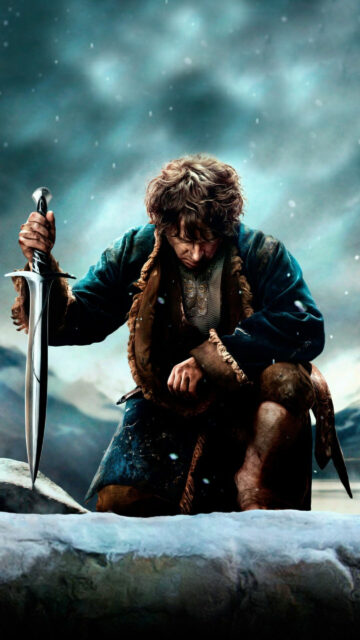 Bilbo Baggins The Hobbit Epic Fantasy Mobile Wallpaper