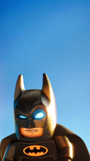Lego Batman Cinematic Close-up Mobile Wallpaper