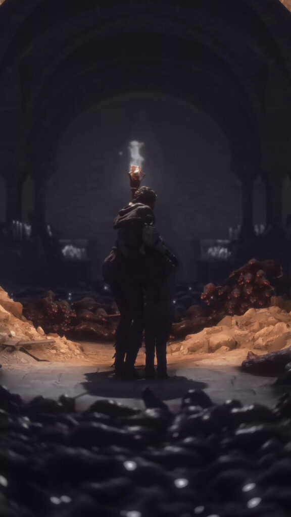 A Plague Tale Amicia and Hugo Dark Atmosphere Mobile Wallpaper