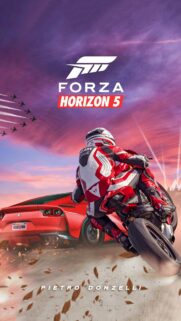 Ducati Motorbike and Ferrari Racing Mobile Wallpaper