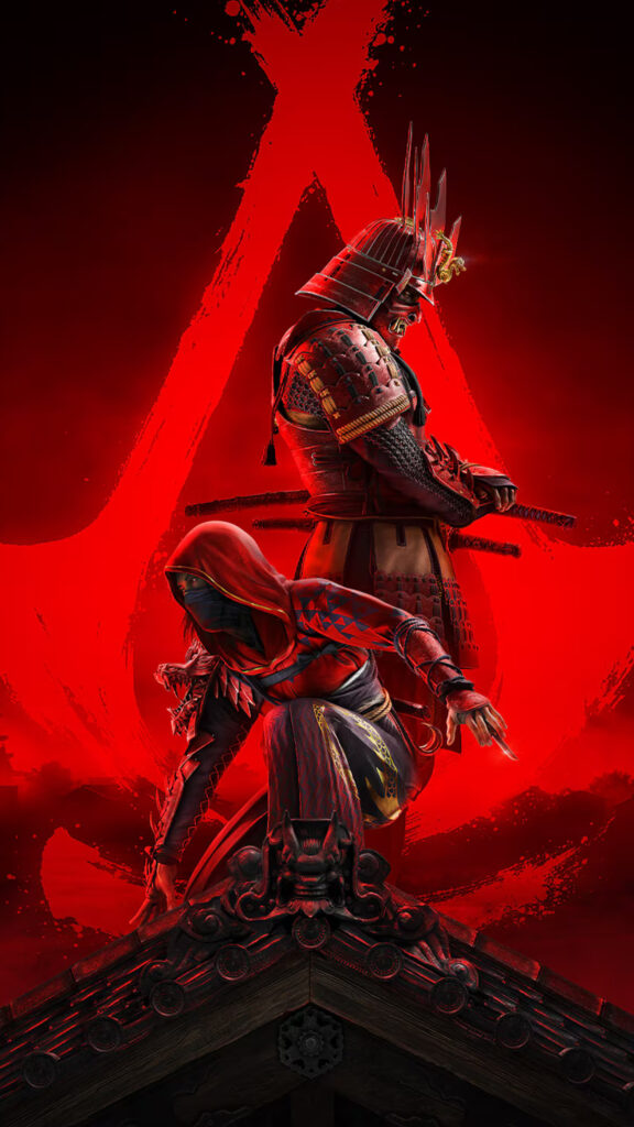 Assassin's Creed Shadows Samurai and Ninja Mobile Wallpaper