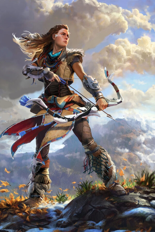 Aloy Horizon Zero Dawn Adventurer Mobile Wallpaper