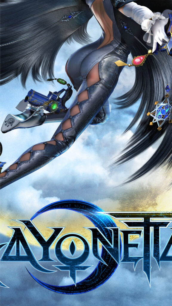 Bayonetta Action Game Character Mobile Wallpaper