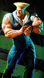 Guile Street Fighter 6 Muscular Pose Mobile Wallpaper
