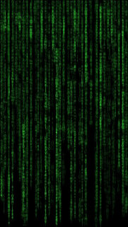 Digital Rain Matrix Theme Aesthetic Mobile Wallpaper