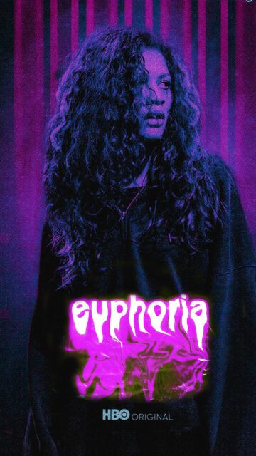 Dark Neon Aesthetic Portrait Mobile Wallpaper