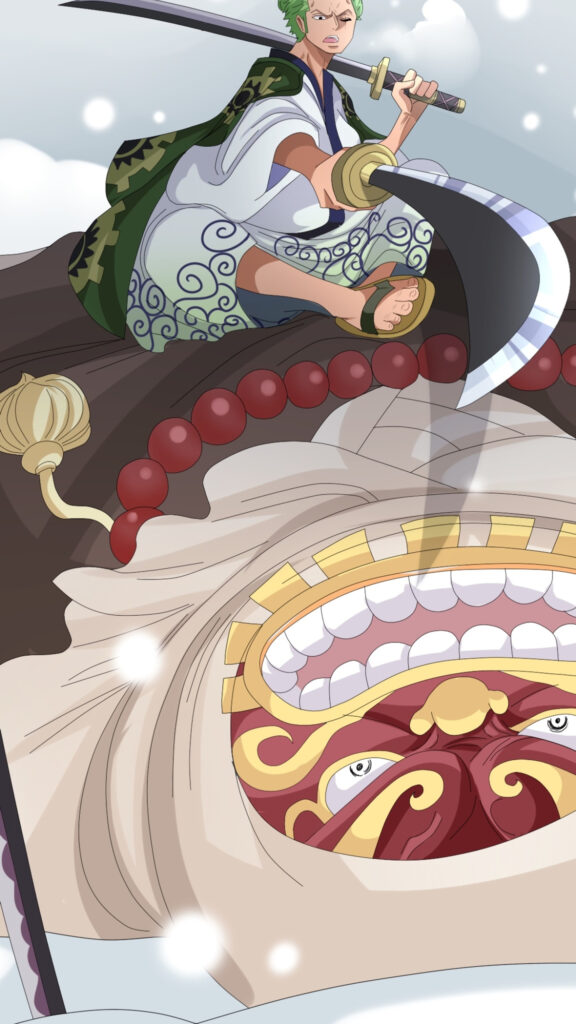 Zoro Wano Arc Anime Mobile Wallpaper