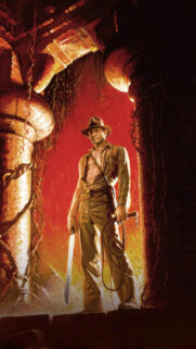 Iconic Indiana Jones Adventure Action Cinematic Mobile Wallpaper