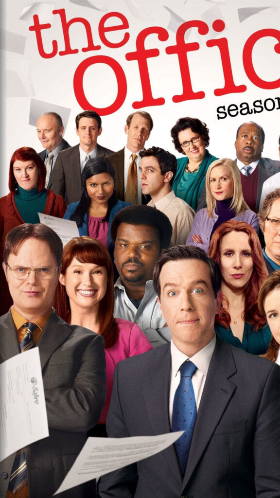 The Office Cast Season 7 Mobile Wallpaper
