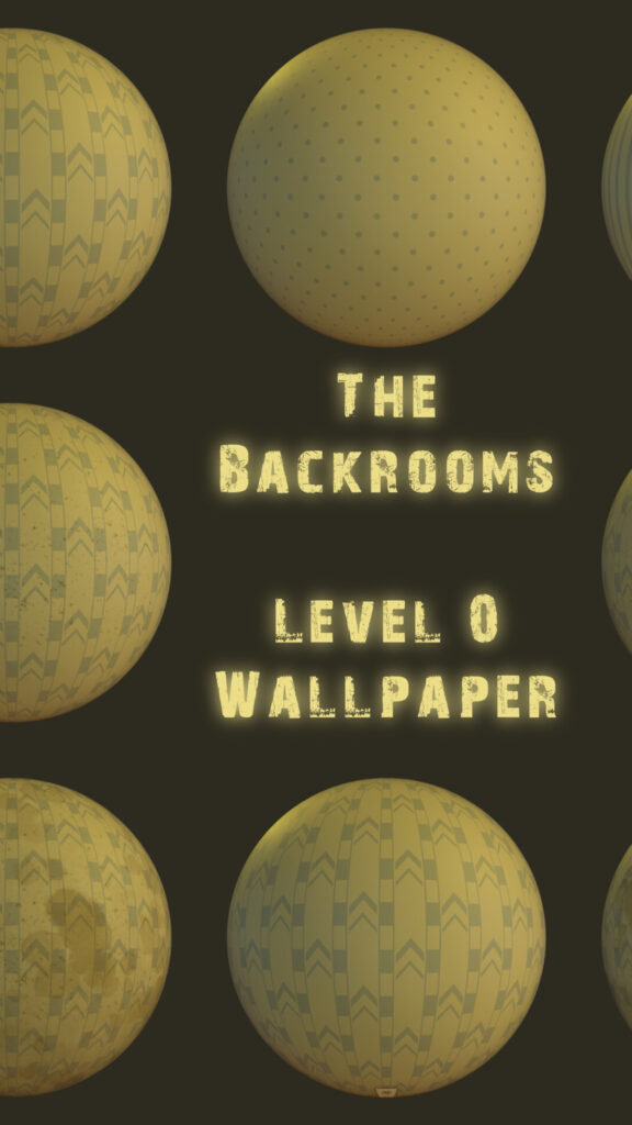 The Backrooms Level 0 Yellow Pattern Aesthetic Mobile Wallpaper