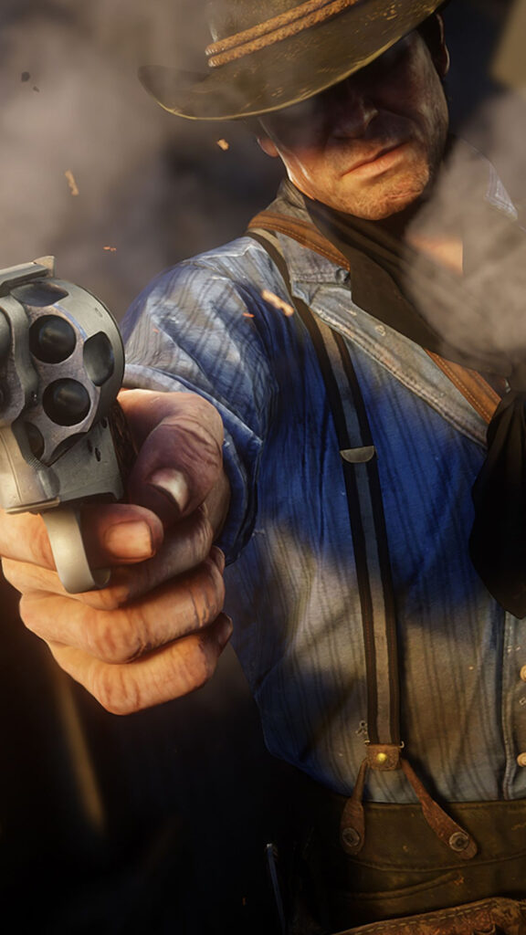 Arthur Morgan Red Dead Redemption 2 4K Phone Wallpaper