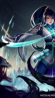 Sage Valorant Dynamic Combat Mobile Wallpaper