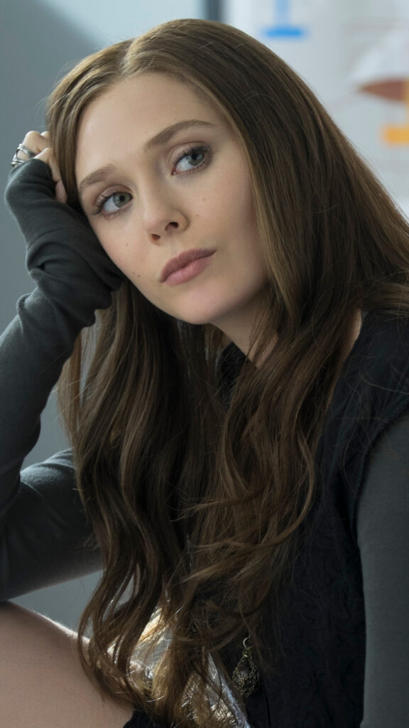 Elizabeth Olsen Portrait High Definition Mobile Wallpaper