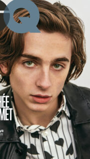 Timothée Chalamet GQ Portrait Phone Wallpaper