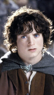 Elijah Wood as Frodo Baggins Portrait Mobile Wallpaper