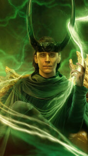 Tom Hiddleston as God of Stories Loki 4K Mobile Wallpaper
