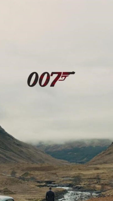 James Bond Skyfall Highland Landscape Mobile Wallpaper