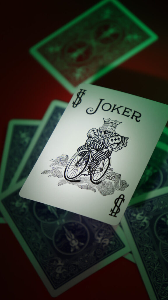 Bicycle Playing Card Joker Mobile Wallpaper