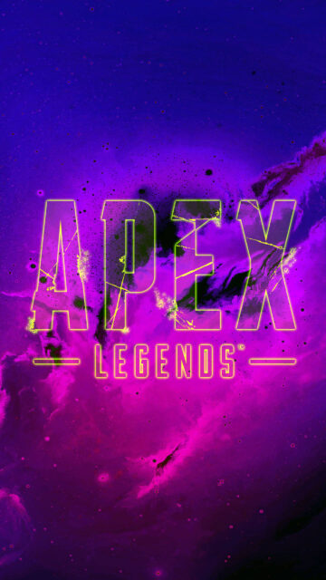 Neon Apex Legends Artistic Galaxy Mobile Wallpaper
