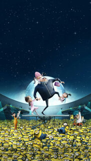 Despicable Me Gru and Minions Mobile Wallpaper