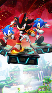 Sonic the Hedgehog and Shadow Mobile Wallpaper