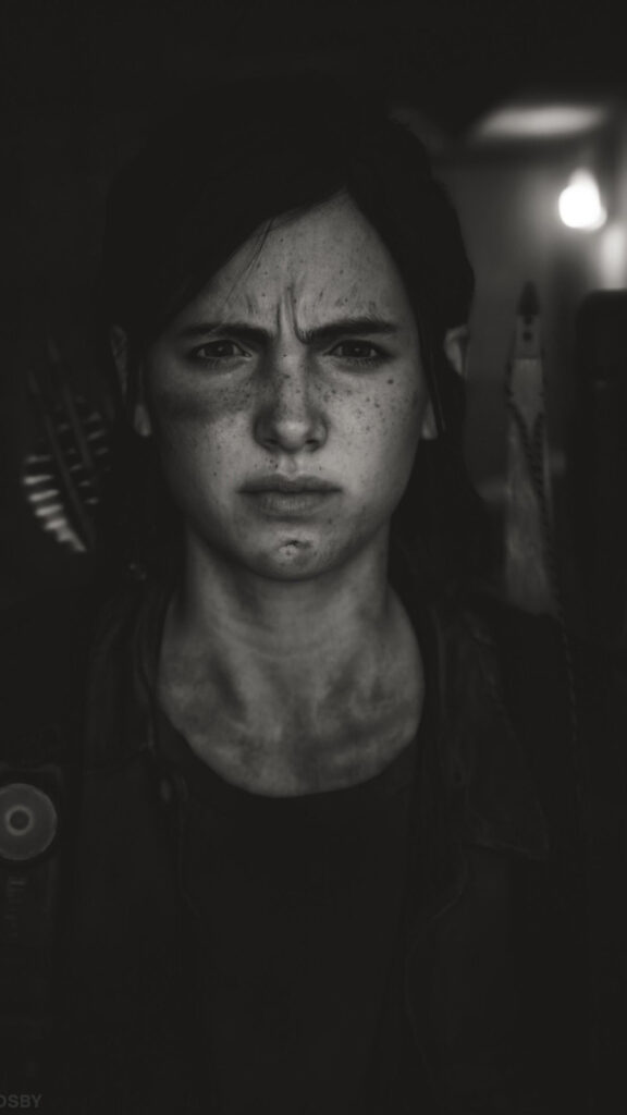 Ellie Williams The Last of Us Part II Cinematic Mobile Wallpaper