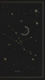 Minimalist Taurus Constellation Art Zodiac Aesthetic Wallpaper