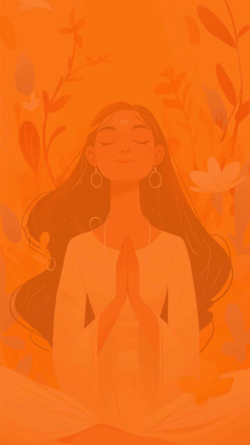 Inner Peace and Spiritual Chakra Alignment Aesthetic Wallpaper