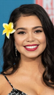 Auli’i Cravalho Portrait Mobile Wallpaper
