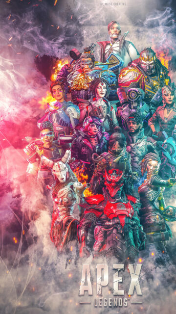 Apex Legends Fan Art Mobile Wallpaper